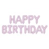 GUIRLANDE BALLONS METALLIQUES GONFLAGE AIR HAPPY BIRTHDAY LILAS 340X35 CM GUIRLANDE BALLONS METALLIQUES GONFLAGE AIR HAPPY BIRTHDAY LILAS 340X35 CM