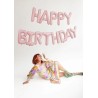 GUIRLANDE BALLONS METALLIQUES GONFLAGE AIR HAPPY BIRTHDAY ROSE PASTEL 340X35 CM GUIRLANDE BALLONS METALLIQUES GONFLAGE AIR HAPPY BIRTHDAY ROSE PASTEL 340X35 CM