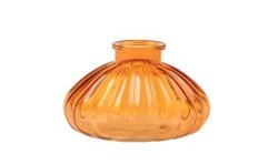 VASE FLORA ORANGE DIA 8 CM HAUTEUR 9 CM 210 ML
