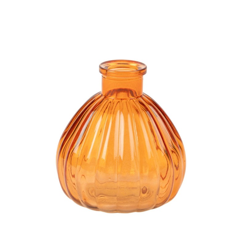 VASE FLORA ORANGE DIA 8 CM  HAUTEUR 9 CM 210 ML VASE FLORA ORANGE DIA 8 CM  HAUTEUR 9 CM 210 ML