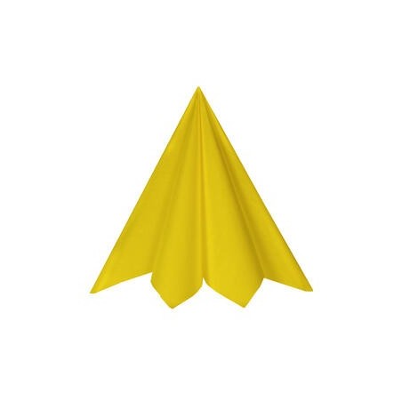 20 SERVIETTES RAINBOW AIRLAID JAUNE  40 X 40 CM 