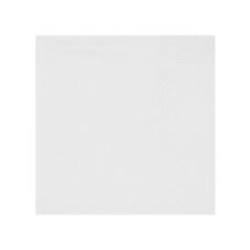 25 SERVIETTES COCKTAIL RAINBOW BLANC 20 X 21 CM 
