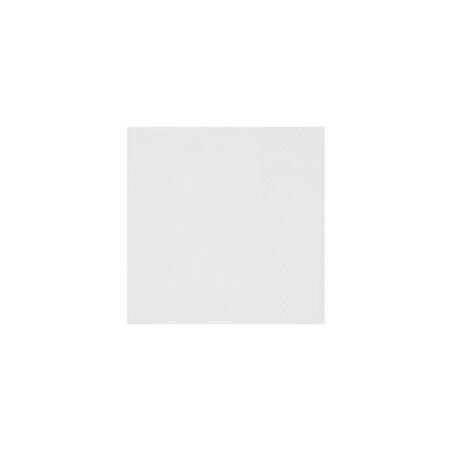 25 SERVIETTES COCKTAIL RAINBOW BLANC 20 X 21 CM 