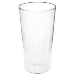5 VERRES A BIERE TRANSPARENTS THERMOTRACTES 60 CL