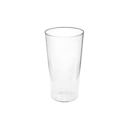 5 VERRES A BIERE TRANSPARENTS THERMOTRACTES 60 CL