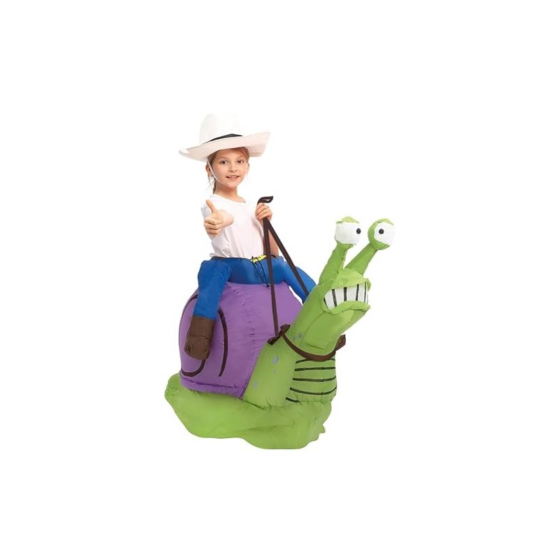 DEGUISEMENT GONFLABLE ESCARGOT TAILLE ENFANT 