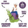 DEGUISEMENT GONFLABLE ESCARGOT TAILLE ENFANT 