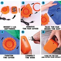 DEGUISEMENT GONFLABLE ESCARGOT TAILLE ENFANT 