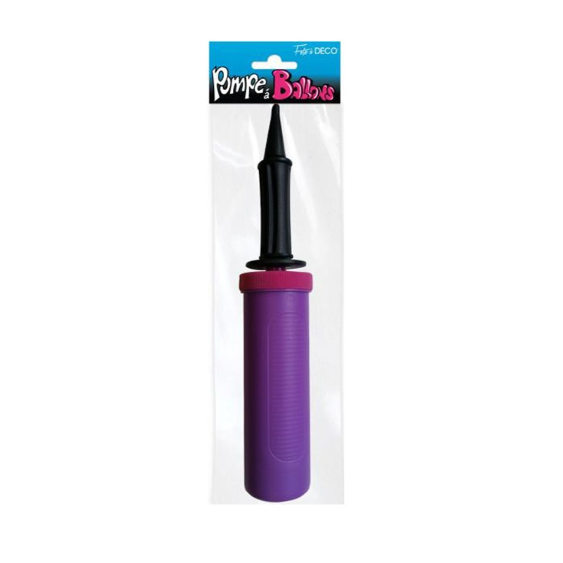 POMPE A BALLONS ALLER RETOUR COULEUR BLEUE POMPE A BALLONS ALLER RETOUR COULEUR BLEUE