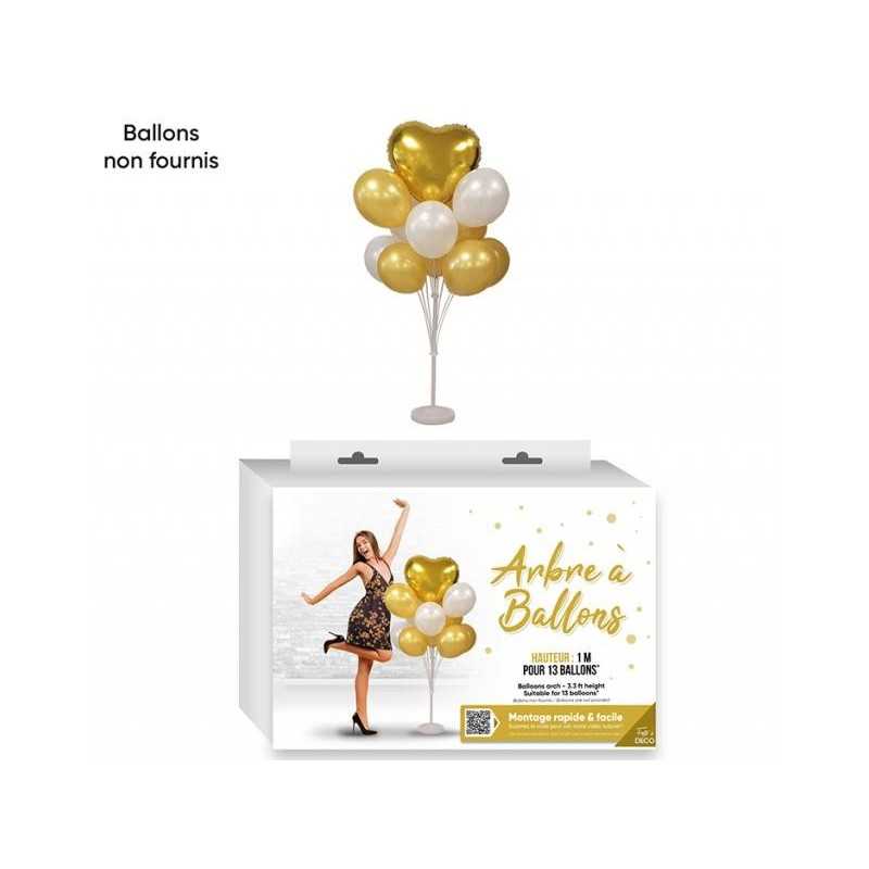 ARBRE COLONNE A BALLONS 100 CM