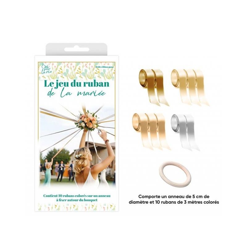 KIT JEU DU RUBAN POUR MARIAGE