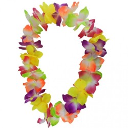 COLLIER HAWAIEN MULTICOULEURS