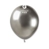 50 BALLONS SHINY ARGENT LATEX 13CM  50 BALLONS SHINY ARGENT LATEX 13CM