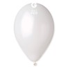 50 BALLONS BLANC PERLE OU NACRE BIO LATEX 28-30 CM 