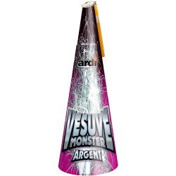 FEU D'ARTIFICE VOLCAN VESUVE MONSTER ARGENT