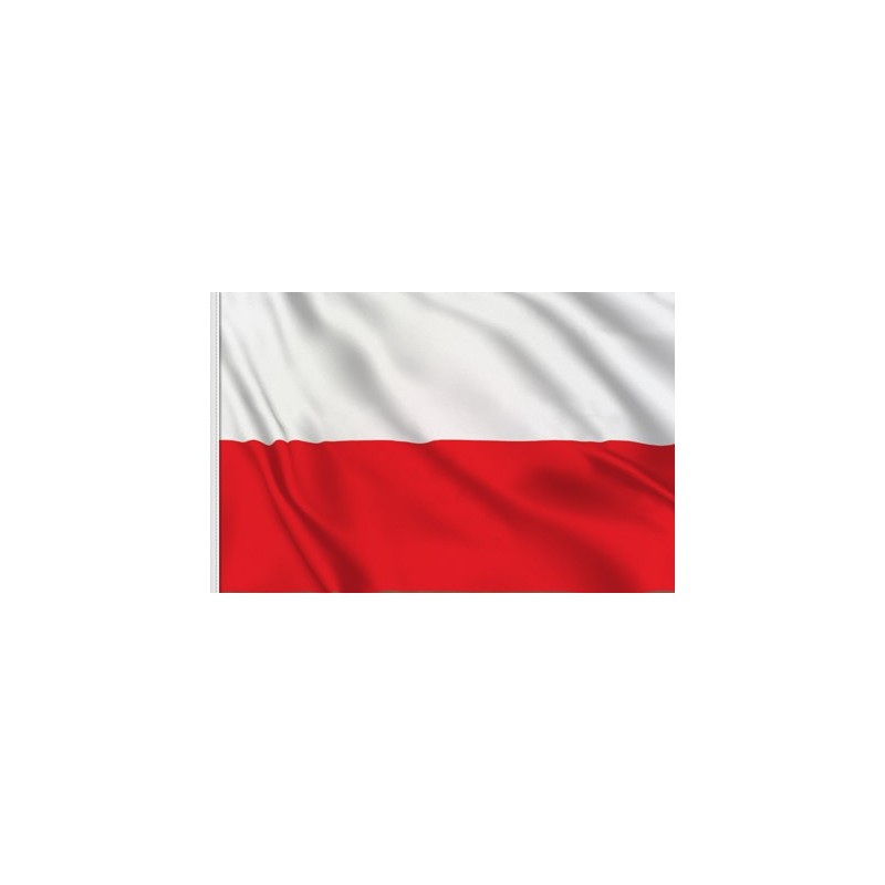 DRAPEAU TISSU POLOGNE 90 X 150 CM DRAPEAU TISSU POLOGNE 90 X 150 CM