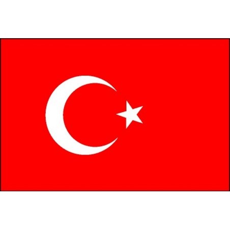 DRAPEAU TURQUIE 90 X 150 CM