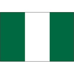 DRAPEAU NIGERIA EN TISSU 90 X 150 CM
