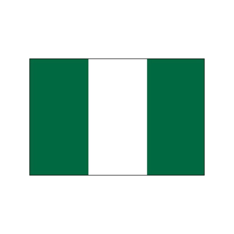 DRAPEAU NIGERIA EN TISSU 90 X 150 CM DRAPEAU NIGERIA EN TISSU 90 X 150 CM