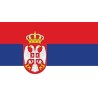 DRAPEAU SERBIE EN TISSU  90 X 150 CM DRAPEAU SERBIE EN TISSU  90 X 150 CM