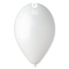 50 BALLONS BLANC BIO LATEX 30 CM 