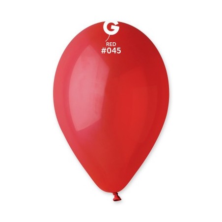 50 BALLONS BIO ROUGE FONCE 30 CM 