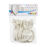 10 BALLONS BLANC   001 BIO LATEX 30 CM  10 BALLONS BLANC   001 BIO LATEX 30 CM