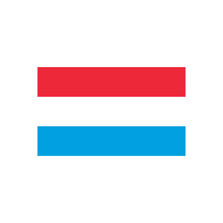 DRAPEAU LUXEMBOURG EN TISSUS 90 X 150 CM