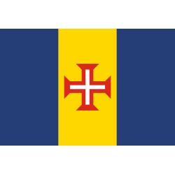 DRAPEAU ILE DE MADERE 44X64 CM