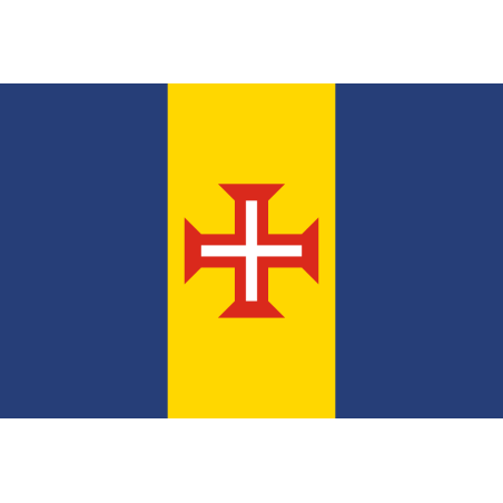 DRAPEAU ILE DE MADERE 44X64 CM