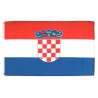 DRAPEAU TISSU CROATIE 90 X 150 CM DRAPEAU TISSU CROATIE 90 X 150 CM