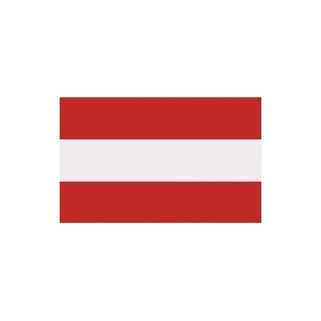 DRAPEAU AUTRICHE EN TISSU 90 X150 CM