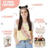 PACK ANNIVERSAIRE 18 ANS ECHARPE DIADEME CAKE TOPPER ET BOUGIES PACK ANNIVERSAIRE 18 ANS ECHARPE DIADEME CAKE TOPPER ET BOUGIES