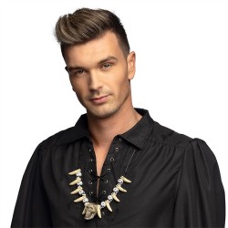 COLLIER DENT TETE DE MORT 