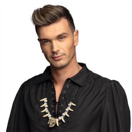 COLLIER DENT TETE DE MORT 