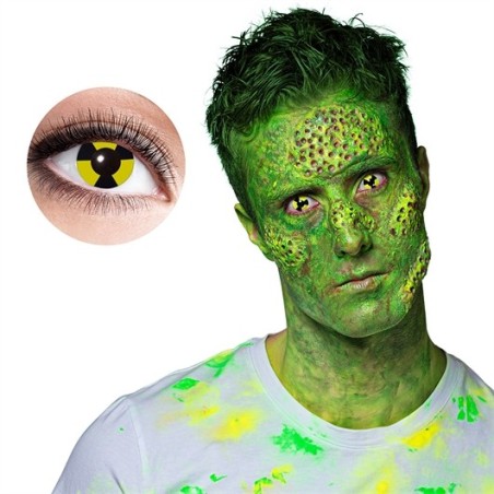 LENTILLES VERT ET NOIR RADIOACTIVE   1 SEMAINE