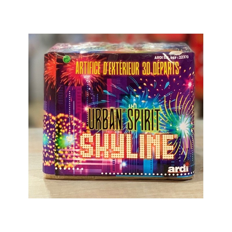 FEU D'ARTIFICE URBAN SPIRIT SKYLINE ARDI