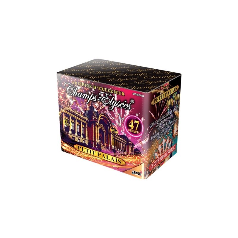FEU D'ARTIFICE COMPACT CHAMPS ELYSEES PETIT PALAIS 47 DEPARTS FEU D'ARTIFICE COMPACT CHAMPS ELYSEES PETIT PALAIS 47 DEPARTS