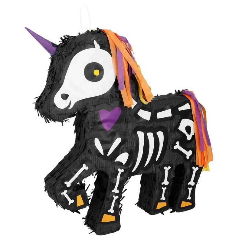 PINATA CHEVAL HALLOWEEN SQUELETTE