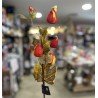 TIGE FLEURS DE PHYSALIS COULEURS AUTOMNE ENV 60 CM