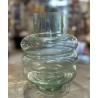 VASE  TRANPARENT VERRE TEXTURE VAGUE DIA 18 CM  HAUTEUR 25 CM  VASE  TRANPARENT VERRE TEXTURE VAGUE DIA 18 CM  HAUTEUR 25 CM