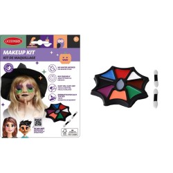 KIT DE MAQUILLAGE POUR HALLOWEEN TOILE D'ARAIGNEE SORCIERE 