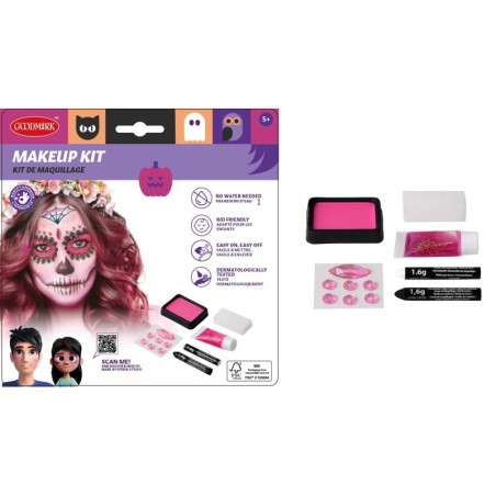 KIT MAQUILLAGE HALLOWEEN DAY OF THE DEAD 