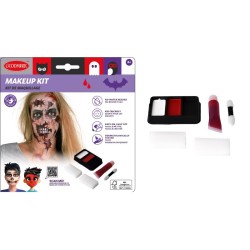 KIT MAQUILLAGE HALLOWEEN ZOMBIE