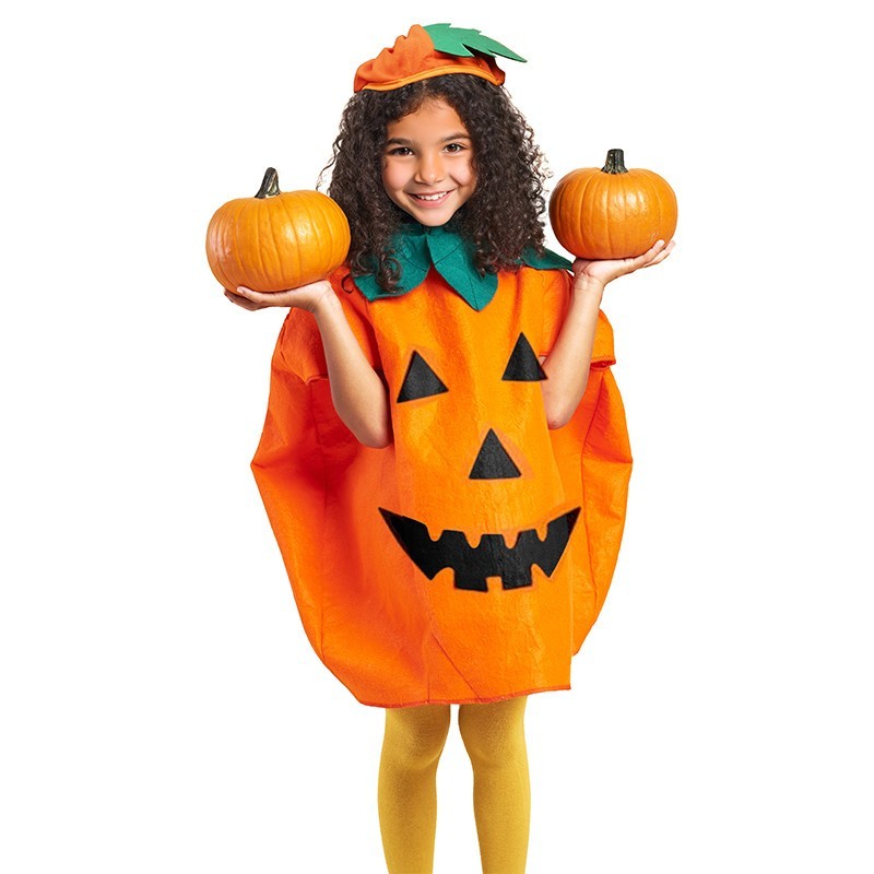 DEGUISEMENT HALLOWEEN CITROUILLE ENFANT TAILLE UNIQUE 2 PIECES