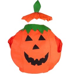 DEGUISEMENT HALLOWEEN CITROUILLE ENFANT TAILLE UNIQUE 2 PIECES