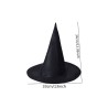 CHAPEAU NOIR DE SORCIERE TAILLE ENFANT