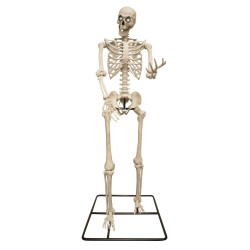 DECORATION HALLOWEEN SQUELETTE DE TITAN YEUX LUMINEUX 3.18 METRES