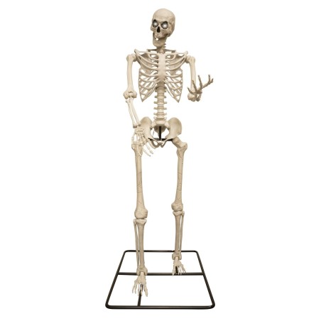 DECORATION HALLOWEEN SQUELETTE DE TITAN YEUX LUMINEUX 3.18 METRES