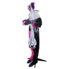 DECORATION HALLOWEEN CLOWN ROSE NOIR TENANT UN ENFANT SON  LUMIERE ET ANIME